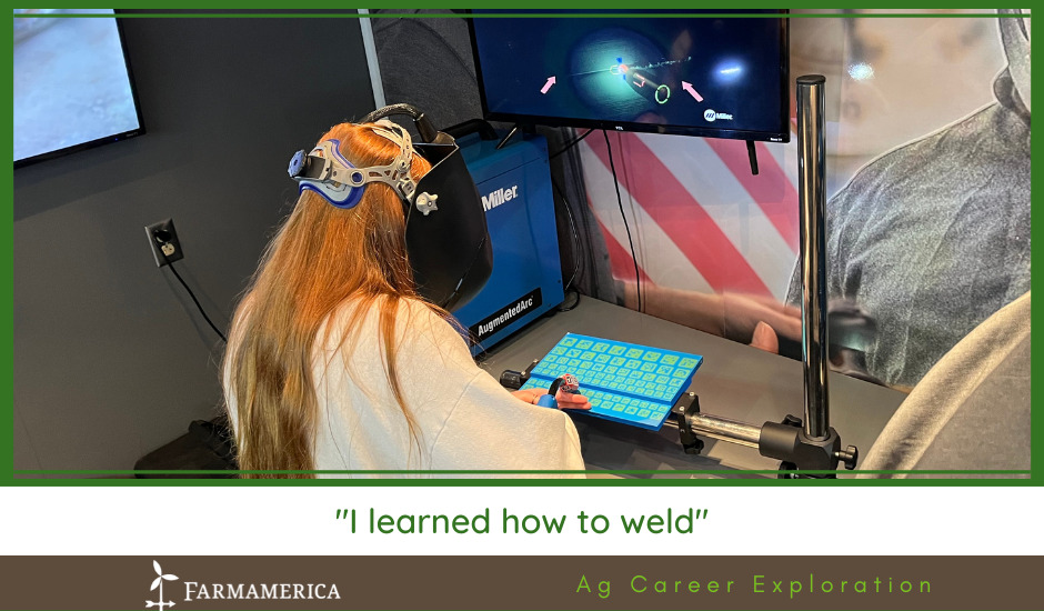 "I learned how to weld"