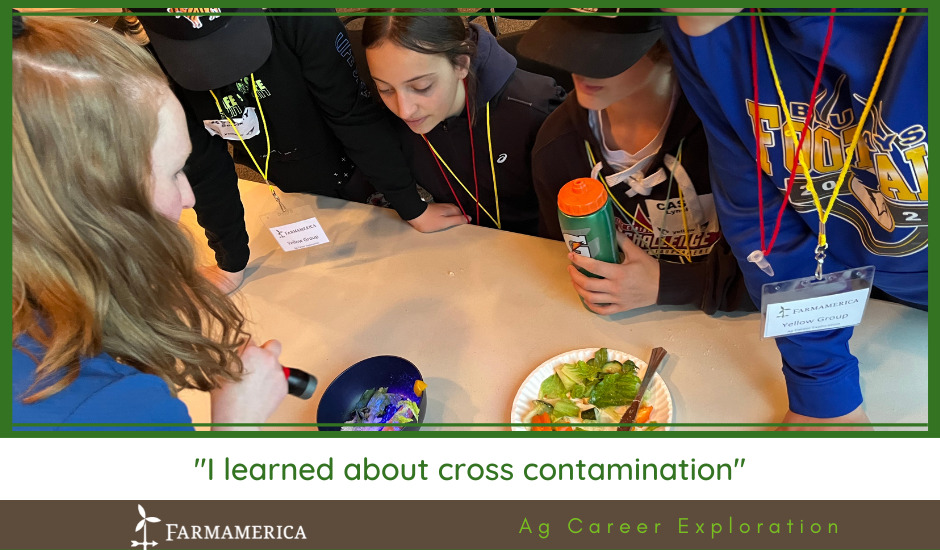 "I learned about cross contamination"